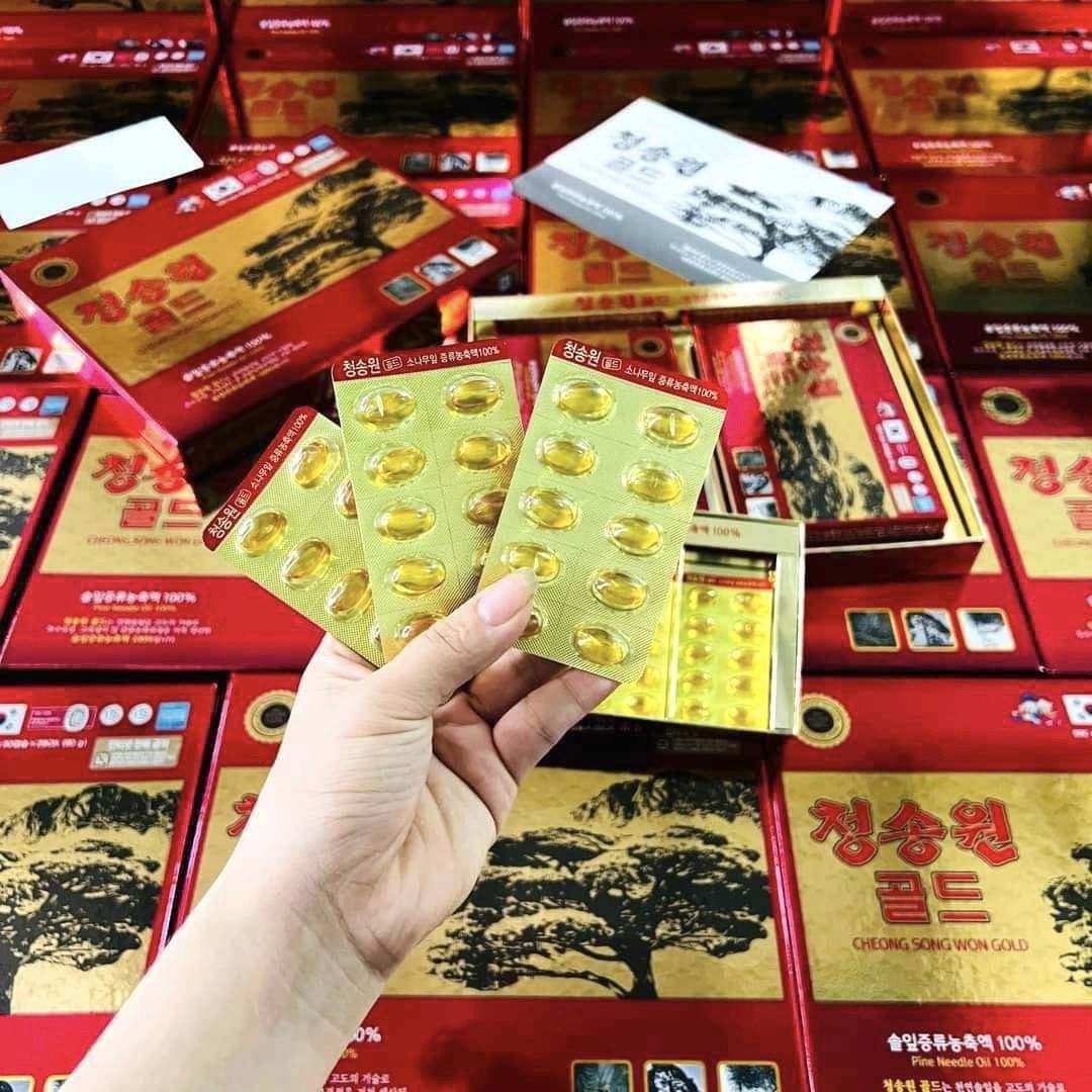 TINH DẦU THÔNG ĐỎ CHEONGSONGWON GOLD 3
