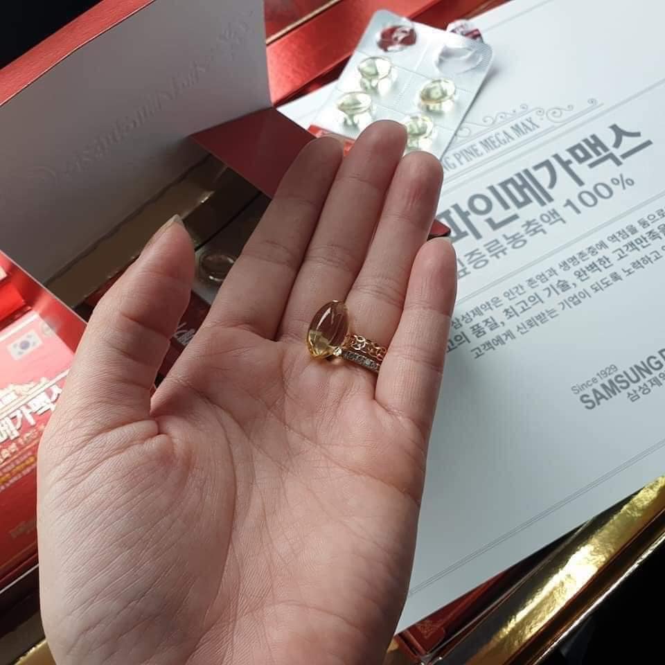 TINH DẦU THÔNG ĐỎ SAMDUNG PHARM PINE MEGA MAX HÀN QUỐC 3