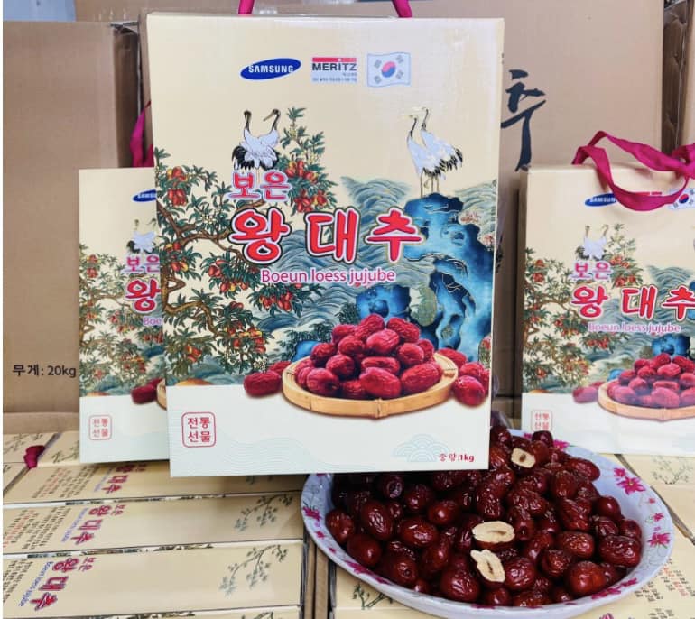 TÁO ĐỎ SẤY KHÔ HÀN QUỐC 1