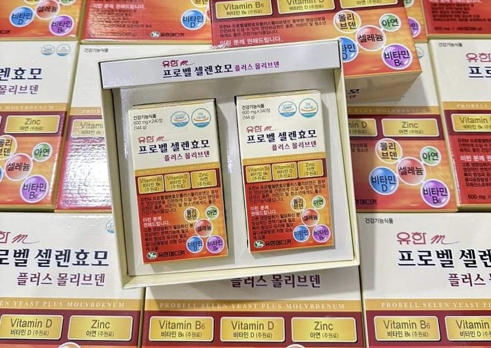 VITAMIN TỔNG HỘP DAEWOONG SELEN YEAST HÀN QUỐC 1