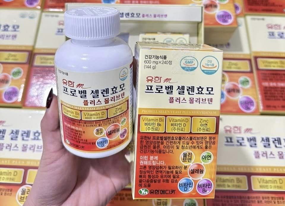 VITAMIN TỔNG HỘP DAEWOONG SELEN YEAST HÀN QUỐC 2