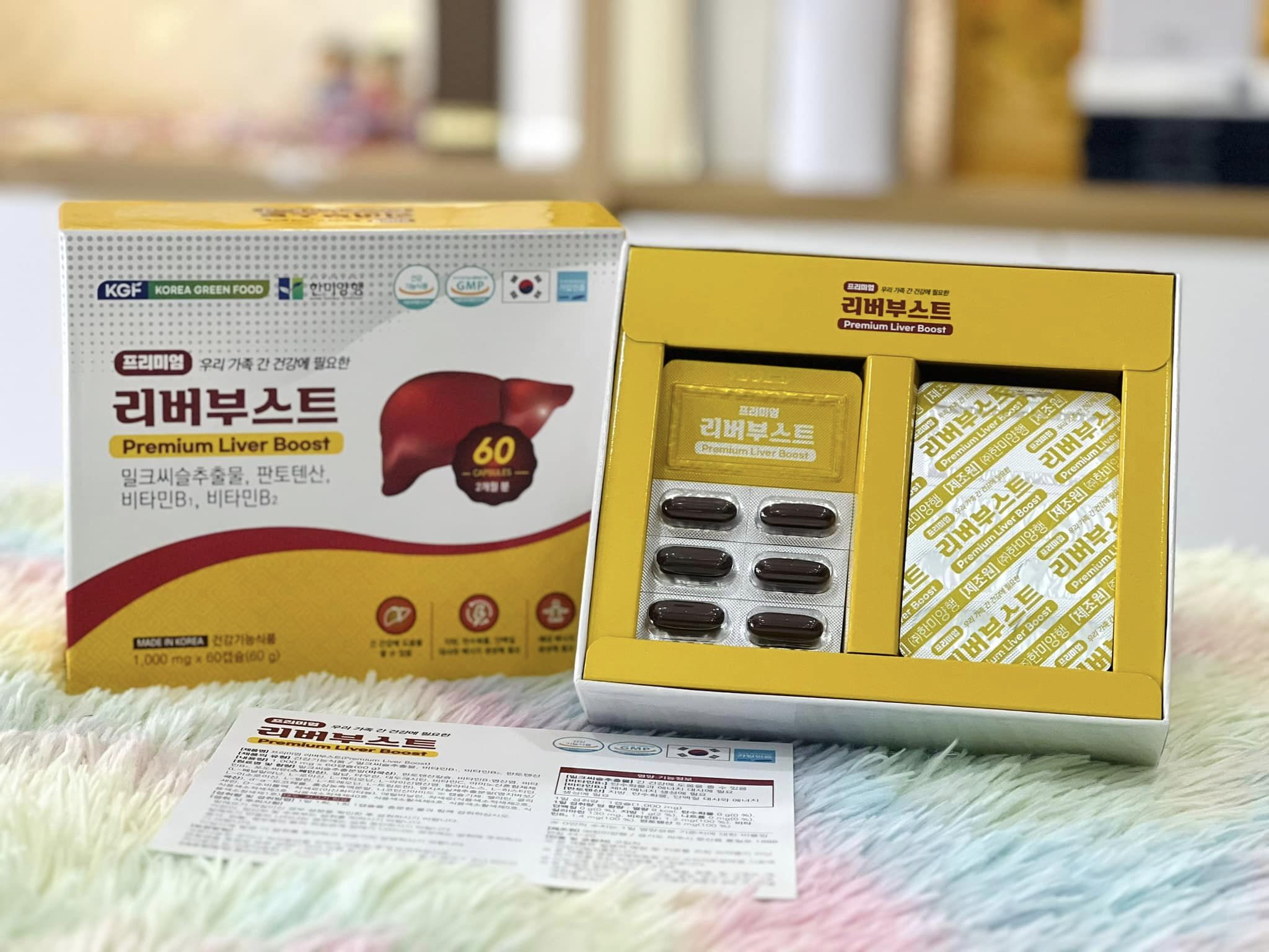 VIÊN UỐNG THẢI ĐỘC GAN BỔ GAN Premium Liver Boost 2