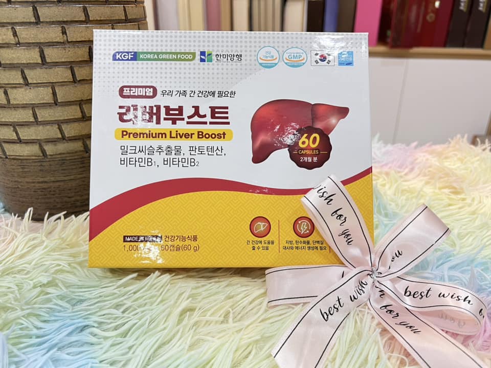 VIÊN UỐNG THẢI ĐỘC GAN BỔ GAN Premium Liver Boost 3