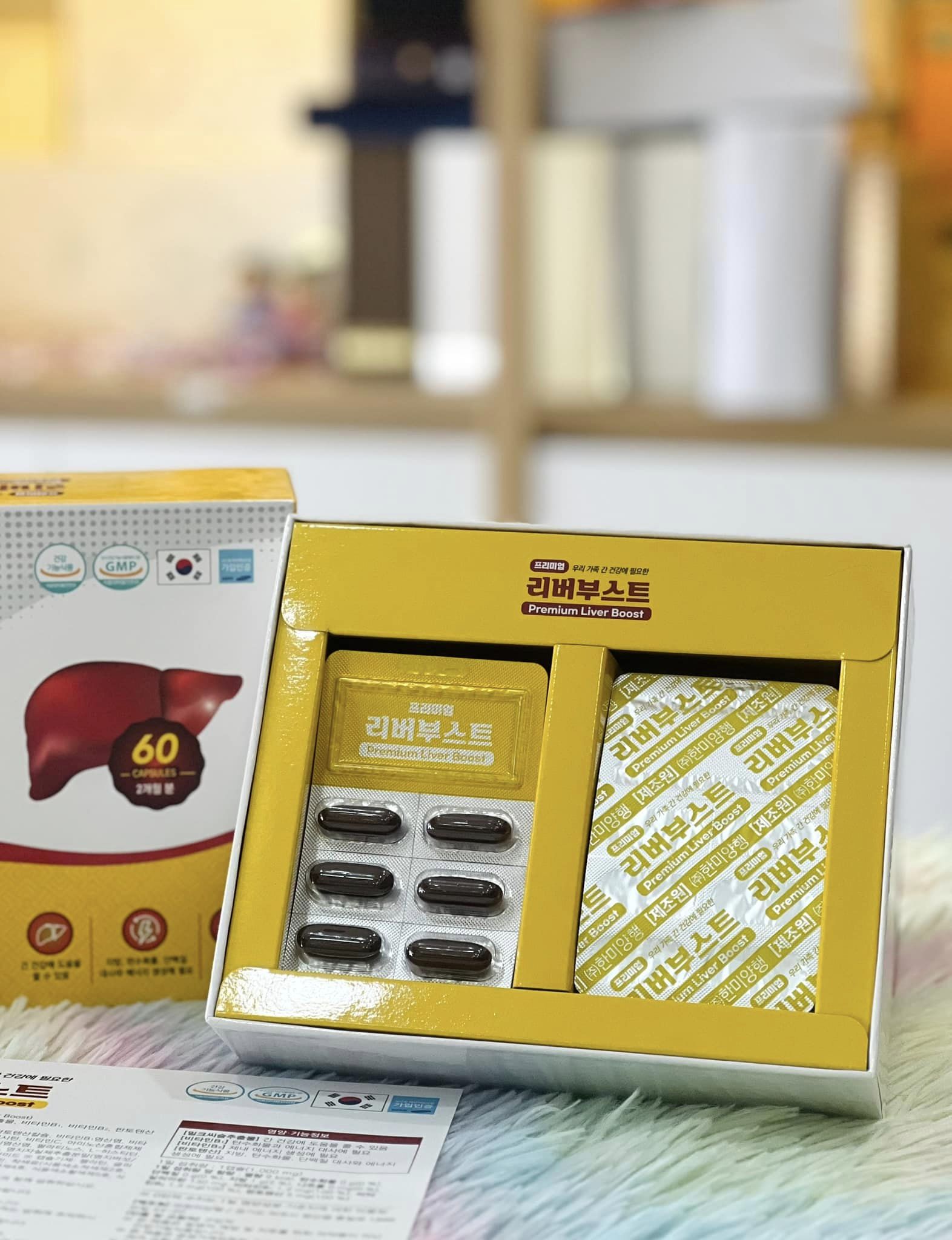 VIÊN UỐNG THẢI ĐỘC GAN BỔ GAN Premium Liver Boost 4
