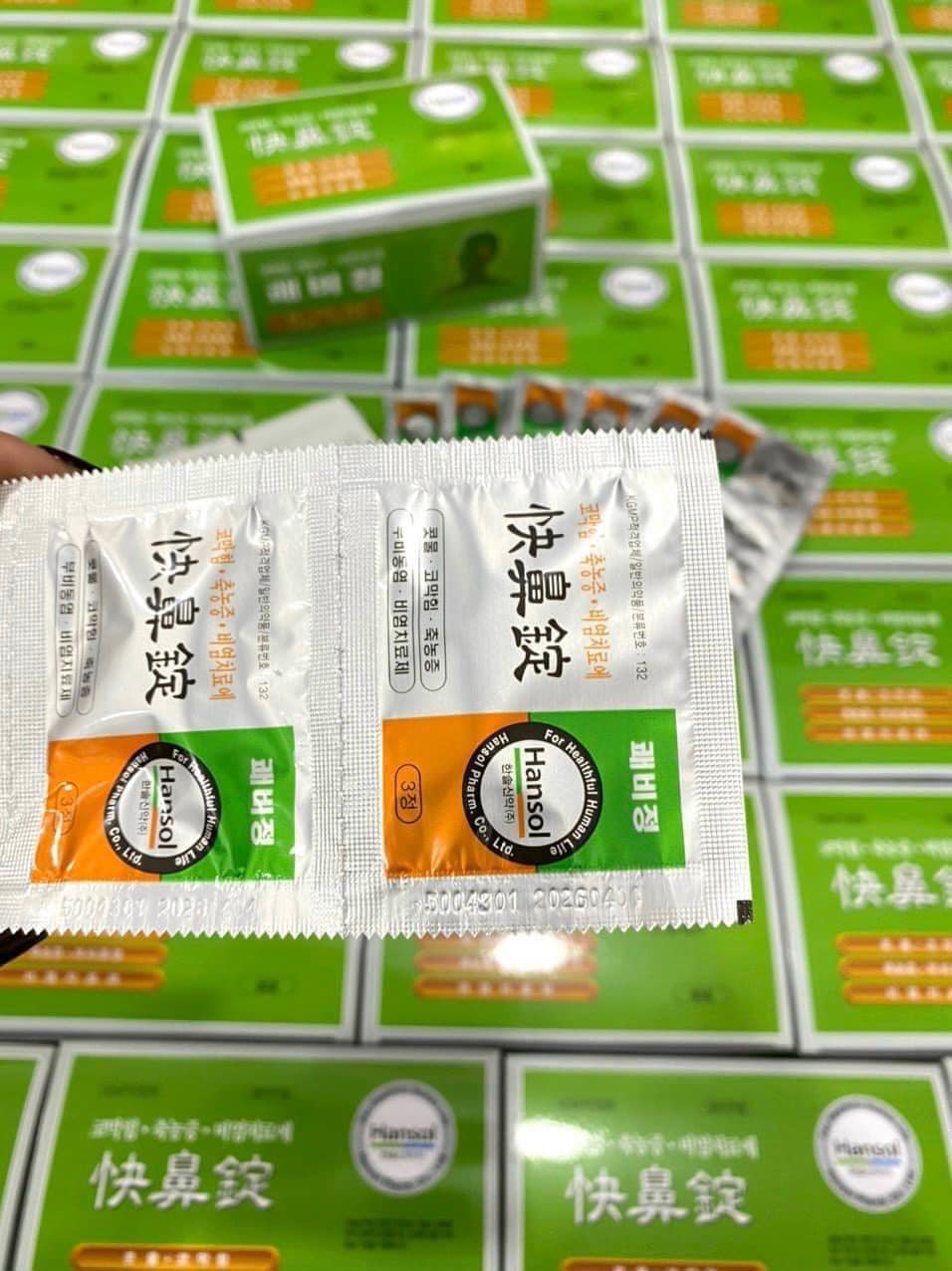 VIÊN UỐNG VIÊM XOANG HANSOL HÀN QUỐC 2