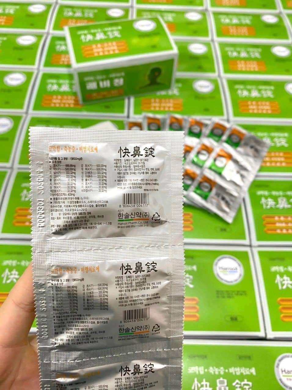 VIÊN UỐNG VIÊM XOANG HANSOL HÀN QUỐC 3