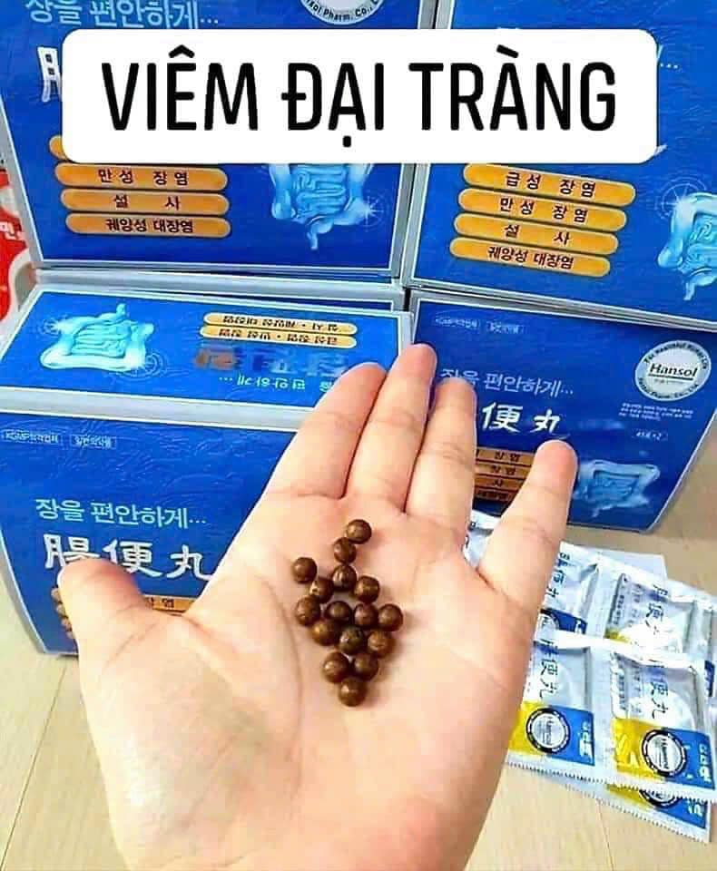 VIÊN UỐNG ĐIỀU TRỊ VIÊM ĐẠI TRÀNG CỦA CTY DƯỢC ĐÔNG Y HANSOL HÀN QUỐC 3