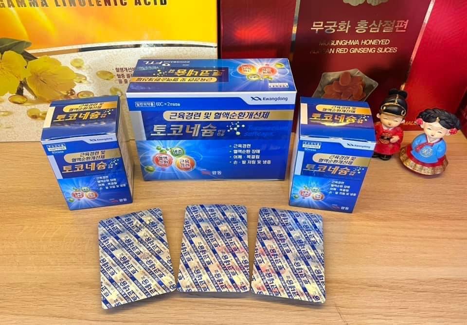 VIÊN UỐNG ĐIỀU TRỊ TÊ BÌ CHÂN TAY KWANGDONG HÀN QUỐC 2
