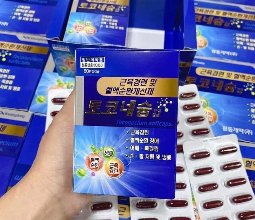 VIÊN UỐNG ĐIỀU TRỊ TÊ BÌ CHÂN TAY KWANGDONG HÀN QUỐC 3