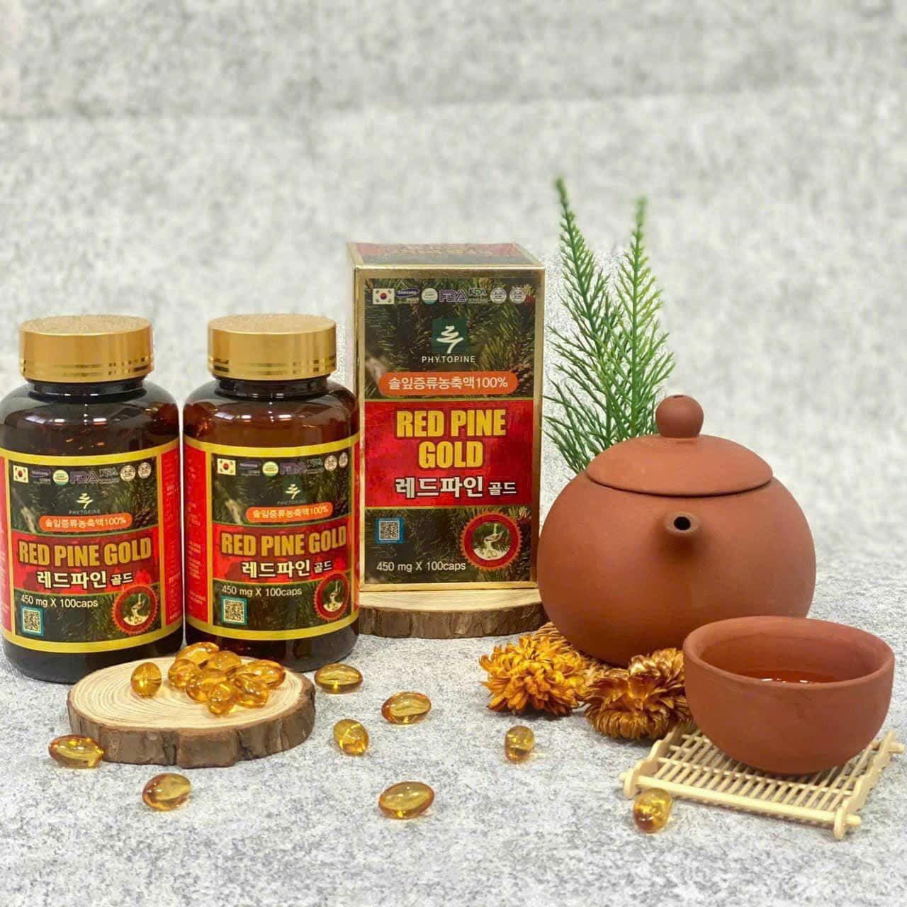 Viên Tinh Dầu Thông Đỏ Red Pine Gold 3