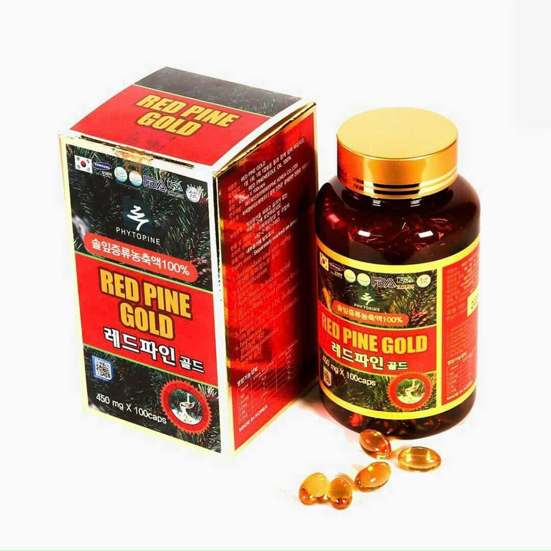 Viên Tinh Dầu Thông Đỏ Red Pine Gold 4