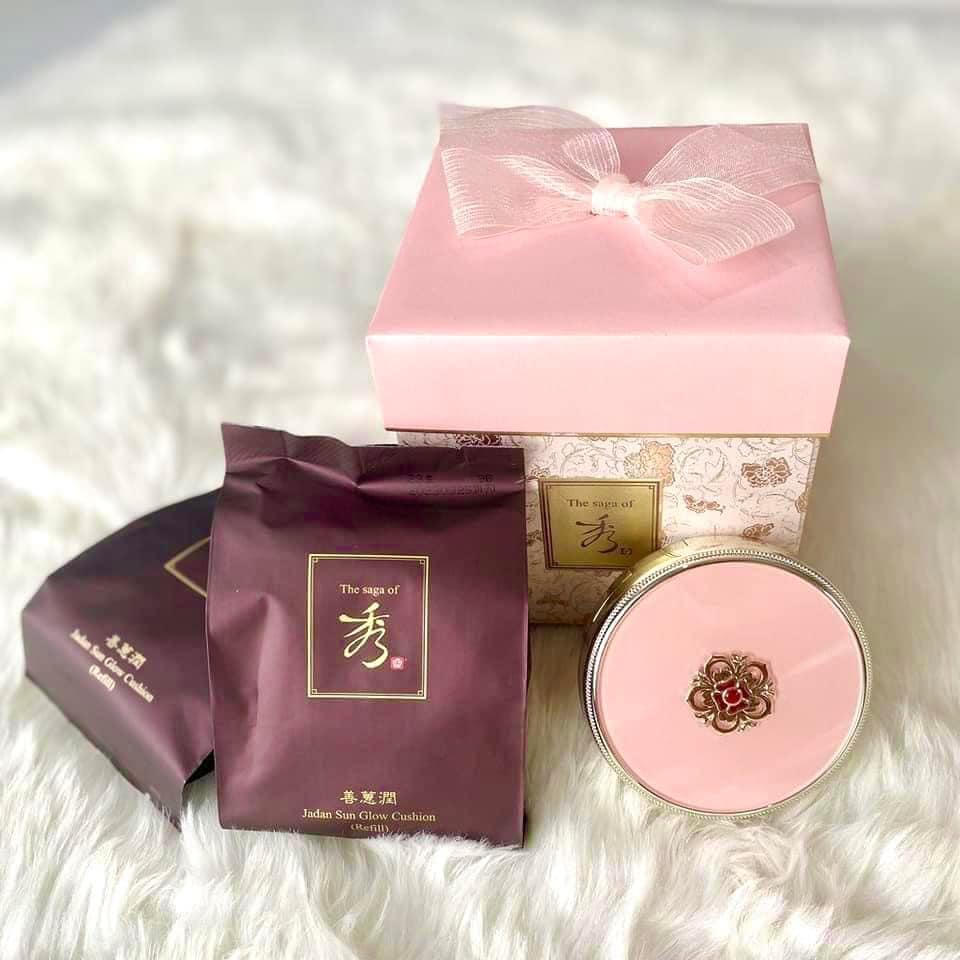 The saga of xiu jadan sun glow cushion spf50pa 3