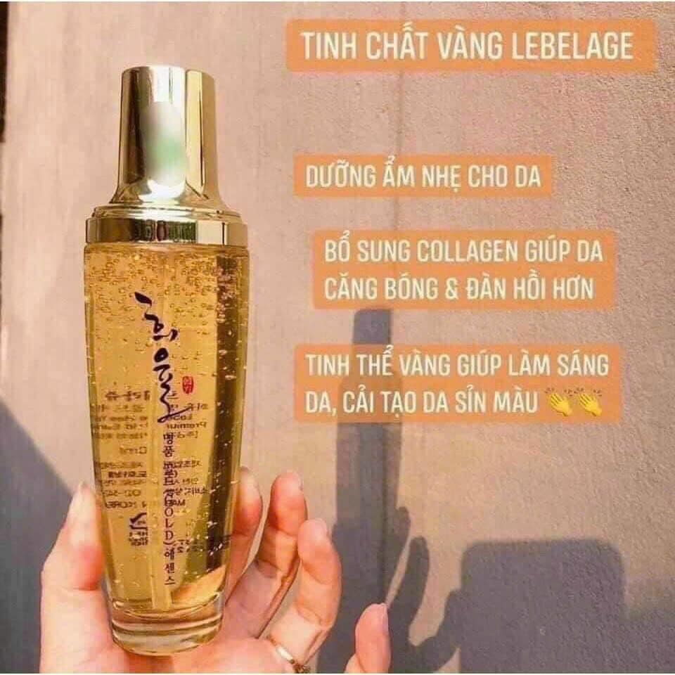 Tinh Chất Serum Vàng 24K Lebelage Hee Yul Premium Gold Essence Hàn Quốc 2