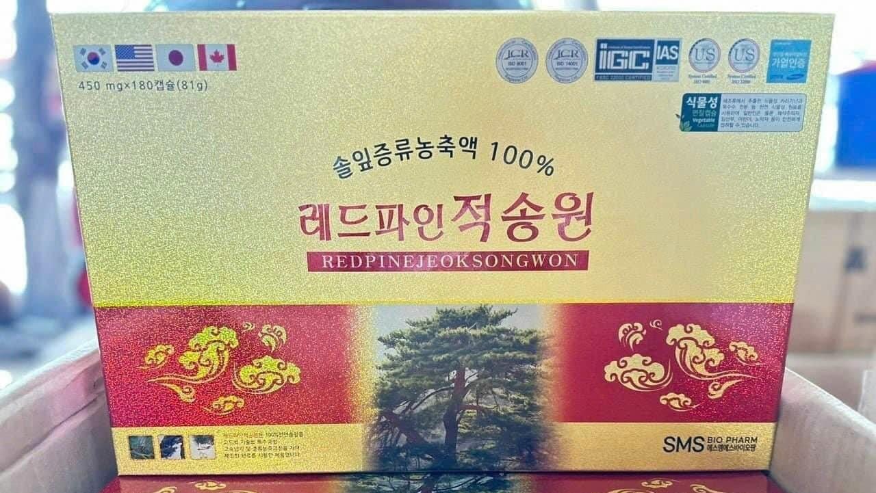Tinh Dầu Thông Đỏ Chính Phủ RED PINE JEOK SONGWON 1