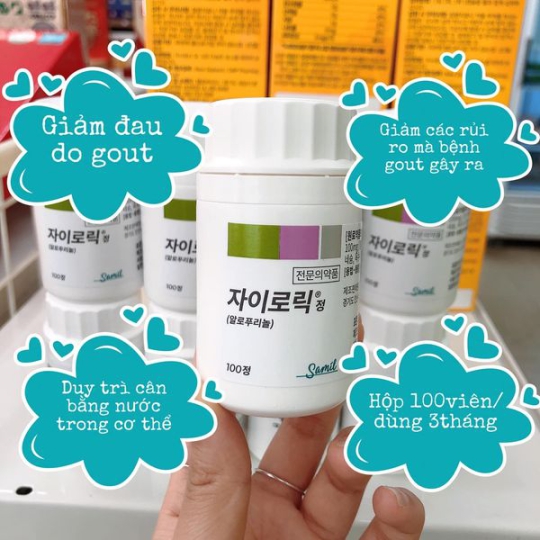 VIÊN UỐNG ĐẶC TRỊ BỆNH GOUTGÚT HÀN QUỐC 2