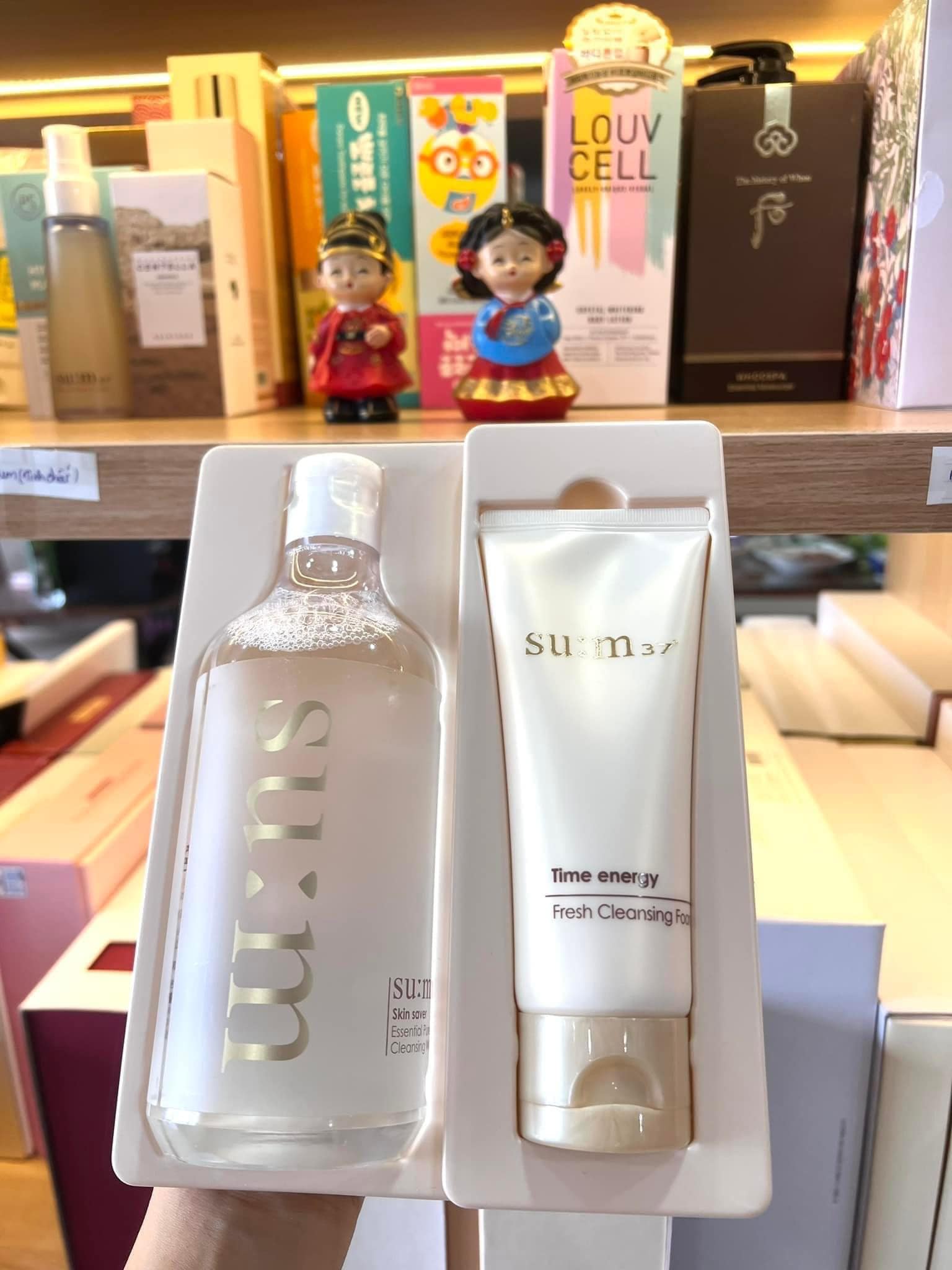 set tẩy trang sum 1